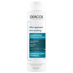 Vichy Dercos Ultra Apaisant Shampoing pour Cheveux Normaux ? Gras 200 ml