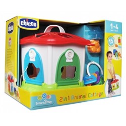 Chicco Smart2Play Cottage des Animaux 3en1 1-4 Ans