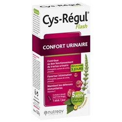 Nutreov Cys-r?gul Flash Confort Urinaire 5 Sticks