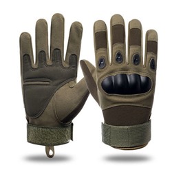 Тактические перчатки, арт МЛ3, цвет: зелёный