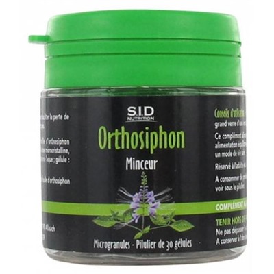 S.I.D Nutrition Minceur Orthosiphon 30 G?lules