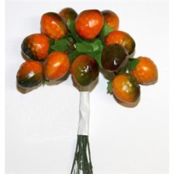 Декоративный букетик "Оранжевые ягоды", Рукоделие, DKB018