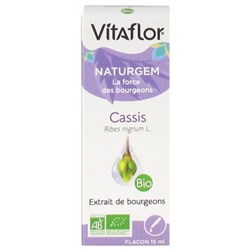Vitaflor Naturgem Extrait de Bourgeons Cassis Bio 15 ml