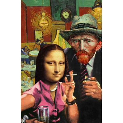 Декобокс. Ван Гог и Мона Лиза 60*90см