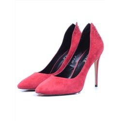DH31-2 RED Туфли женские (натуральная замша) размер 35