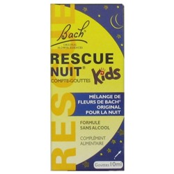 Rescue Bach Kids Nuit Compte-Gouttes 10 ml