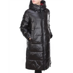2230 BLACK Пальто женское зимнее AKIDSEFRS (200 гр. холлофайбера)