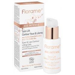 Florame ?ge Intense Soin Lift Contour Yeux and L?vres Bio 15 ml