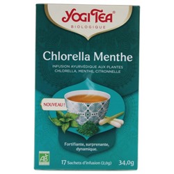 Yogi Tea Chlorella Menthe Bio 17 Sachets