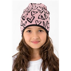 Детская шапка для девочки Розовый
