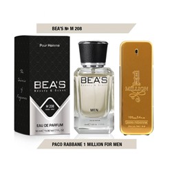 Мужская парфюмерия   Парфюм Beas Paco Rabbane 1 Million Men 50 ml арт. M 208