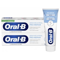 Oral-B Pro-Repair Original Gencives and ?mail Lot de 2 x 75 ml