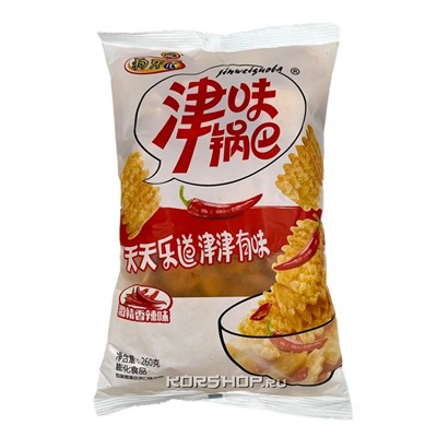 Снэки чипсы рисовые с ароматным вкусом Gouya, Китай, 260 г Акция