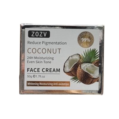 Крем для лица с экстрактом кокоса Zozv Coconut Cream 50гр