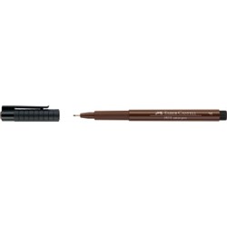 Капиллярные ручки Pitt Artist Pen, ширина наконечника F, цвет сепии, в картонной коробке, 10 шт