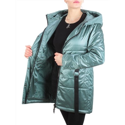 E06 GREEN Куртка демисезонная женская (100 гр. синтепон) HOLDLUCK