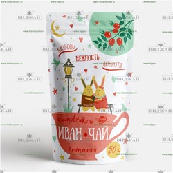 Чайный напиток "Иван-чай" листовой с шиповником
