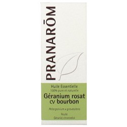 Pranar?m Huile Essentielle G?ranium Rosat cv Bourbon (Pelargonium x graveolens) 10 ml