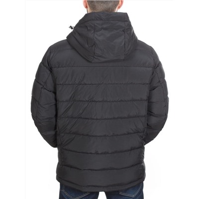 4016-L BLACK Куртка мужская зимняя ROMADA (200 гр. био-пух)