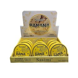 Компактная пудра 2в1 Sasimi Banana Powder, тон 01