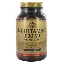 Solgar L-Glutamine 1000 mg Forme Libre 60 Comprim?s