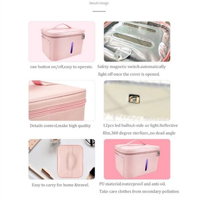 Kristaller Портативная сумка-стерилизатор, светло-розовый