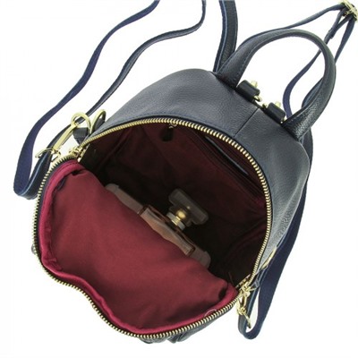 Женский кожаный рюкзак 801-927 BLUE