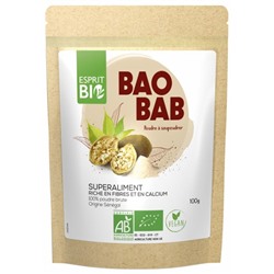 Esprit Bio Baobab Poudre ? Saupoudrer 100 g