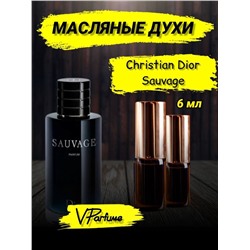Dior Sauvage духи масляные пробники Саваж (6 мл)