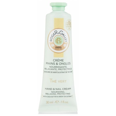Roger and Gallet Th? Vert Cr?me Mains et Ongles 30 ml