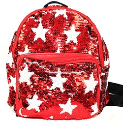 Пайеточный рюкзак «Звезды»