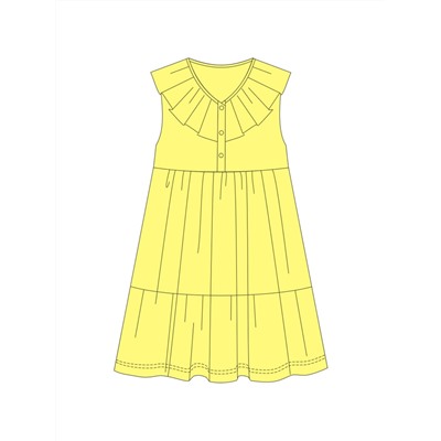 ПЛ-735/4 Платье Тома-4 Жёлтый