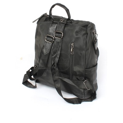 Рюкзак жен текстиль GF-1021,  1отд,  5внеш,  3внут/карм,  черный 256275