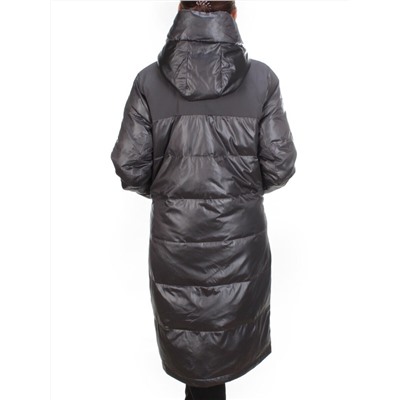 S21010 DARK GREY Пальто зимнее женское облегченное SNOW CLARITY
