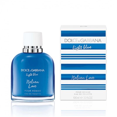 Мужская парфюмерия   Дольче & Габбана Light Blue  Italian Love edt Pour Homme 100 ml