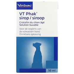 Virbac VT Phak Sirop Cristallin du Chien ?g? 50 ml
