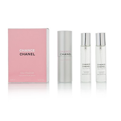 Туалетная вода 3*20 ml Chanel CHANCE EAU FRAICHE