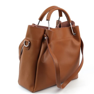 Женская кожаная сумка 499 Браун