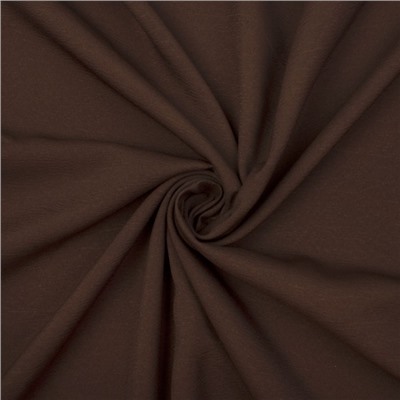 Штора портьерная "Этель" ширина 135 см, высота 250 см, цвет шоколадный, матовая