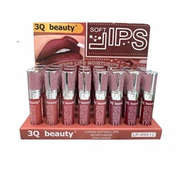 Набор Жидких матовых помад 3Q Beauty Matte Soft Lip Gloss (ряд 12шт)
