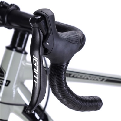 Велосипед шоссейный COMIRON RONIN I 700C-480mm SENSAH 2X9S QR цвет: серый grey shadow