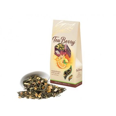TeaBerry чай зеленый Имбирный апельсин Акция! Скидка -15% с 02.11.2023 по 05.12.2023. Цена указана до применения скидки.