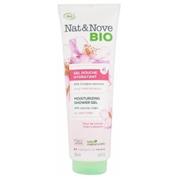 NatandNove Bio Gel Douche Hydratant Fleur de Cerisier 250 ml