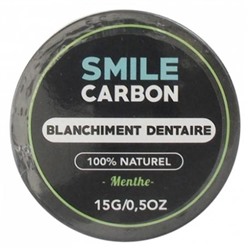 Smile Carbon Blanchiment Dentaire Menthe 15 g