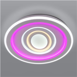 Потолочный светильник с подсветкой 90214/1 белый