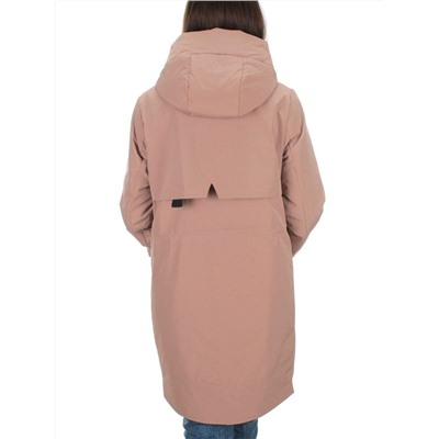 BM22839 PALE PINK Пальто демисезонное женское (100 гр. синтепон)