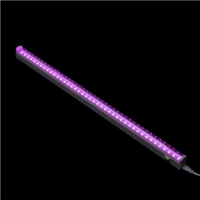 Фитосветильник светодиодный, 24 Вт, 1000 мм, полный спектр, фиолетовый свет