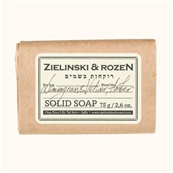 Парфюмированное мыло Zielinski & Rozen Lemongrass & Vetiver, Amber 75гр
