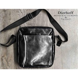 Мужская кожаная сумка Dierhoff ДМ 53104 Блек