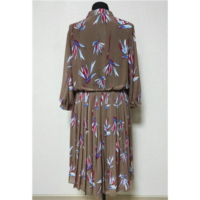 Платье ASV 1710 бежево-коричневый